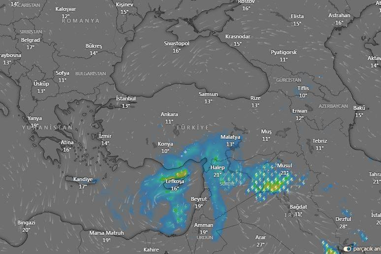 Sağanak yağış çok kuvvetli geliyor! Meteoroloji 15 ile sarı kodlu uyarı yaptı - Resim: 1